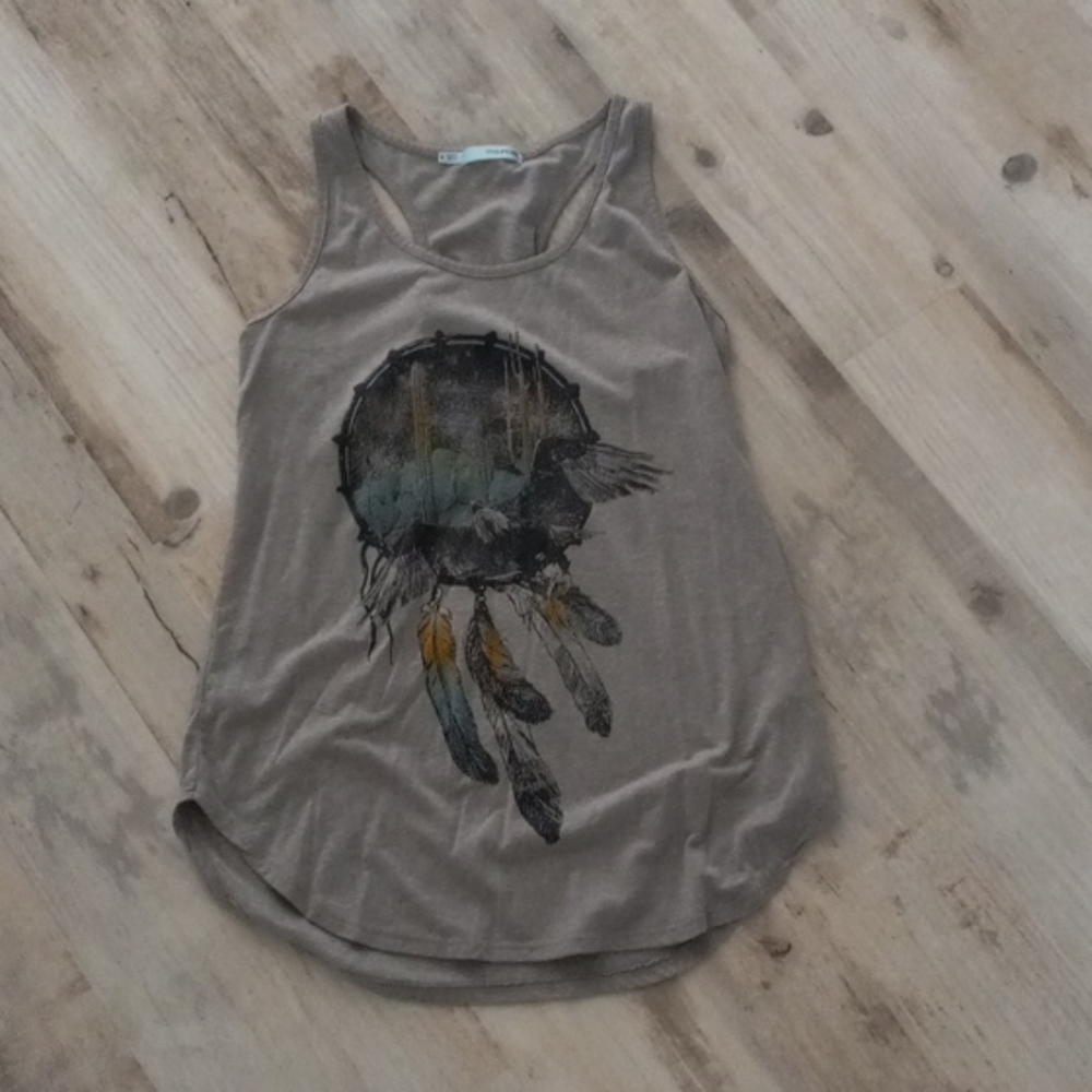 Maurices western tank top size s